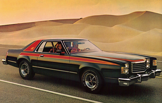 4th place at 47.4% 1977-79 Ford LTD II coupe (length 216.6”, wheelbase 114”)