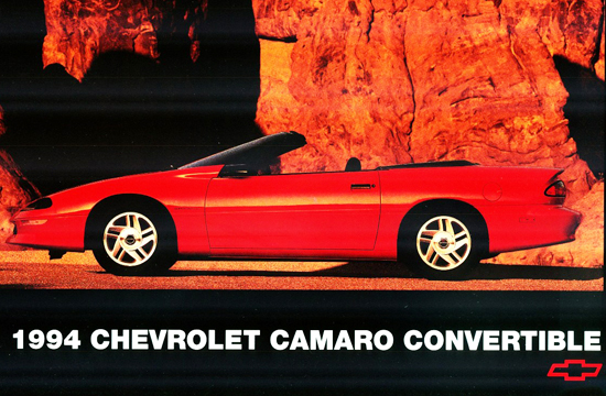 2nd place (3-way tie at 47.7%) 1993-2002 Chevrolet Camaro (length 193.2”, wheelbase 101.1”)