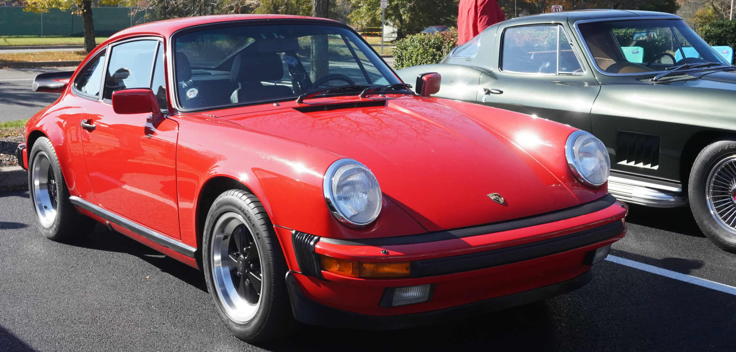 1986, porsche, 911, turbo, carrera, red, Sean Conner, Sean Connor