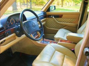 1991, mercedes, w126, s-class, brochure,