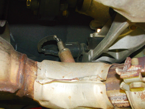 Front oxygen sensors are located in the exhaust system upstream of the catalytic converter, often deep in the engine bay. Front sensors are referred to as “Sensor 1” on scan tools.