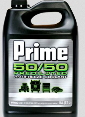 Antifreeze that’s been pre-mixed with water will always state that fact on the label clearly. Pre-mixed antifreeze will always use distilled water and be a 50/50 percentage blend.