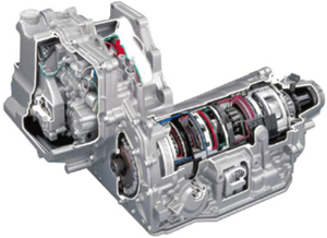 A closer look at a typical transaxle designed for a front-engine, front-wheel-drive vehicle.