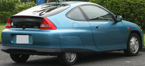 Here, a 2000 Honda Insight is shown.