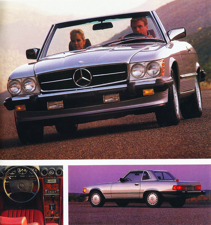 Mercedes old brochures #4