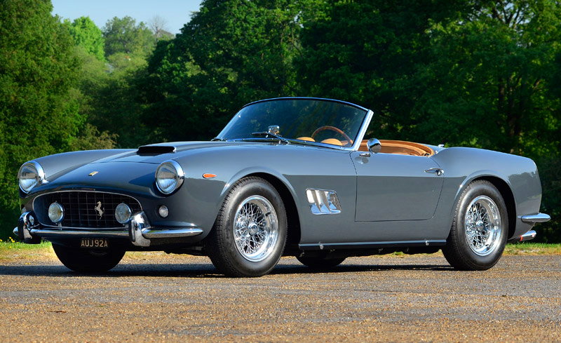vintage ferrari convertible