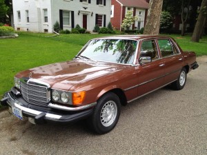 Mercedes 450sel drivers seat #5