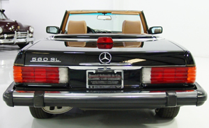 1986 Mercedes 560SL rear small