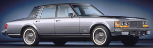 The success of Cadillac's Seville convinced Imperial product planners that the way of the future for luxury cars was trimmer size.