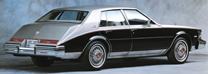 Somehow, Cadillac had the same styling idea for the trunk of its 1980 Seville as Imperial designers did.  Both designs were locked in at the same time, and both companies claimed to be inspired by older Rolls-Royce models. 