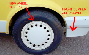 1989 VW Citi Golf wheel cover