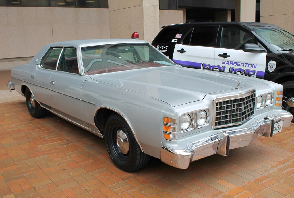 1977, 1978, ford, ltd, police car, cop car, dog dish, base model, 1976, 1975