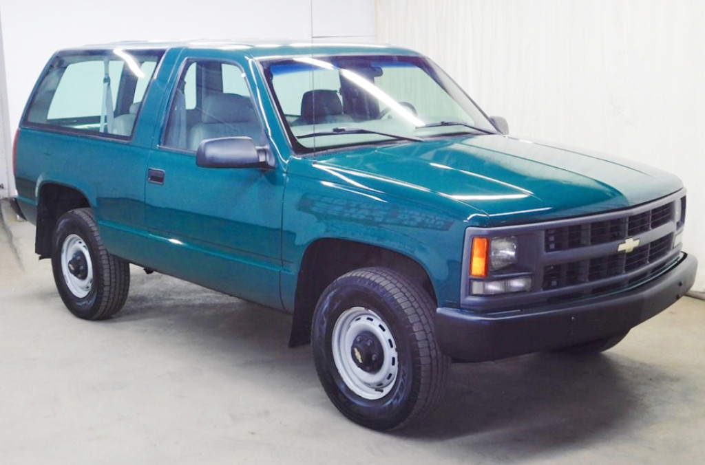 1999, chevrolet, tahoe, 2-door, 2 door, 2dr, base, green, 4wd, 4x4