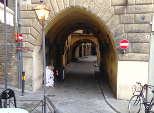 car chase, florence, italy