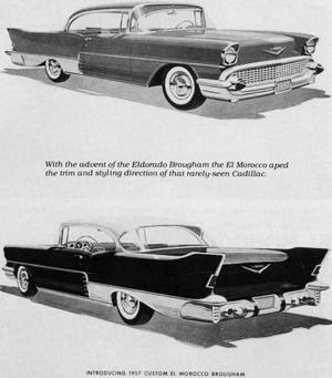 Original advertisement for the 1957 El Morocco.