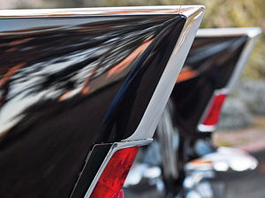 small 1957 El Morocco tail fins