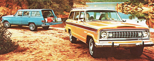 1974 Jeep Wagoneer base and Custom models