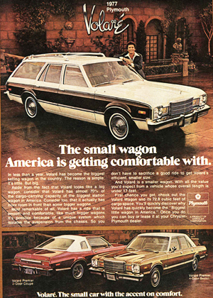 small 1977 Plymouth Volare ad