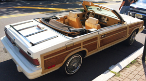 small 4c 1986 Chrysler LeBaron Town and Country convertible