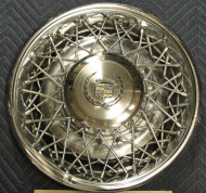 cadillac, wire wheel covers