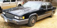 1989, cadillac, sedan de ville