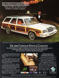 1982, chrysler, town & country, lebaron