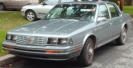 1984, Oldsmobile, Ciera, wire wheel covers
