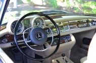 1966 mercedes s-class, interior