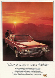 1978, Cadillac, de Ville, deville, ad, advertisement, fleetwood