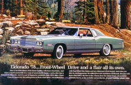 1978, cadillac, eldorado, ad, advertisement, green, eldo, caddy