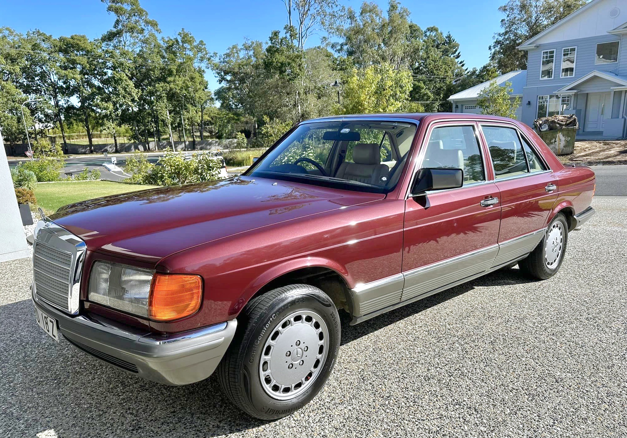 mercedes, 126, w126, 380SE, 300SD, 1980, 1981, 1982, 1983, 1984, 1985, gen 1, generation 1, red