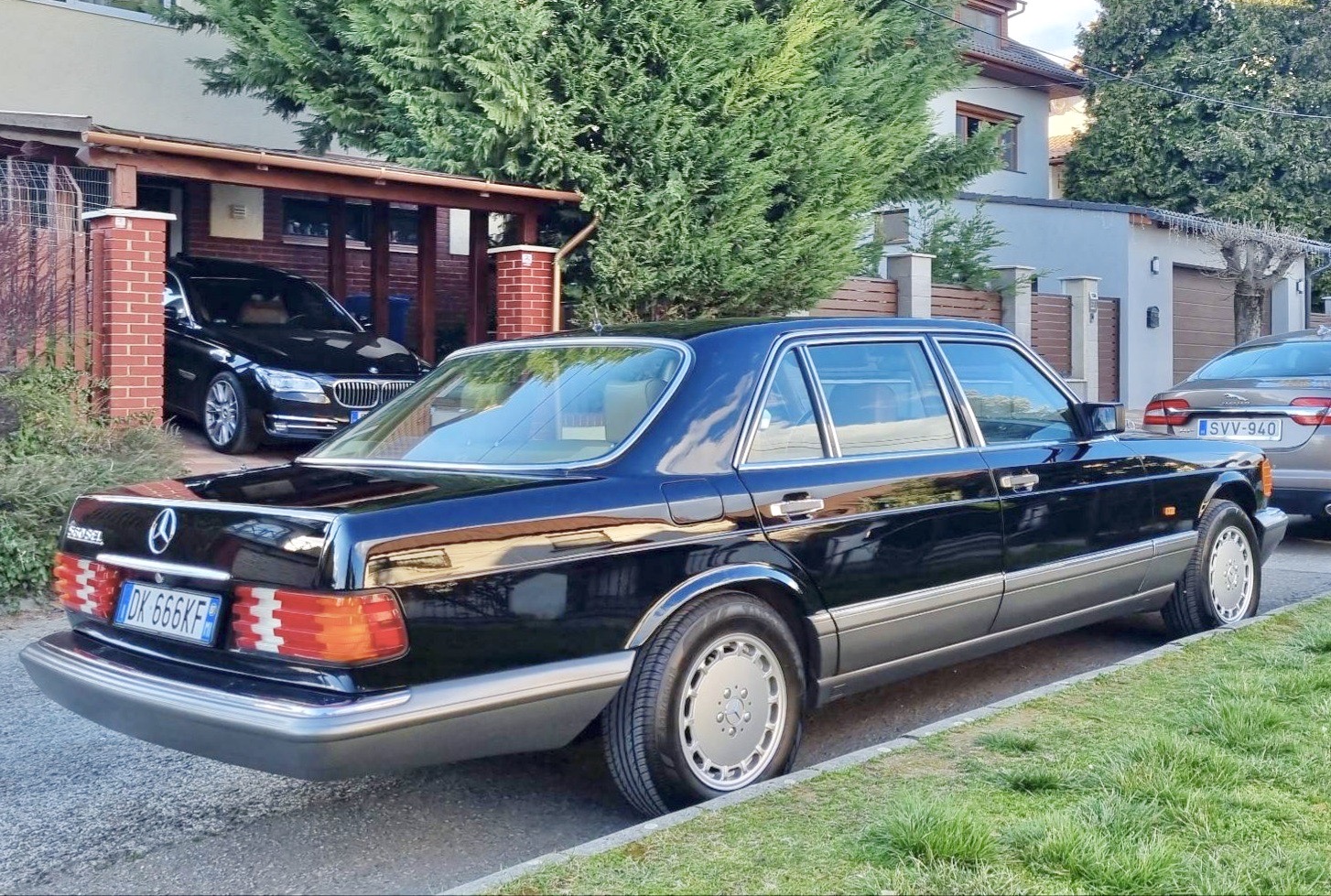 mercedes, w126, 126, black, 040, 560SEL, 420SEL, 1986, 1987, 1988, 1989, 1990, 1991