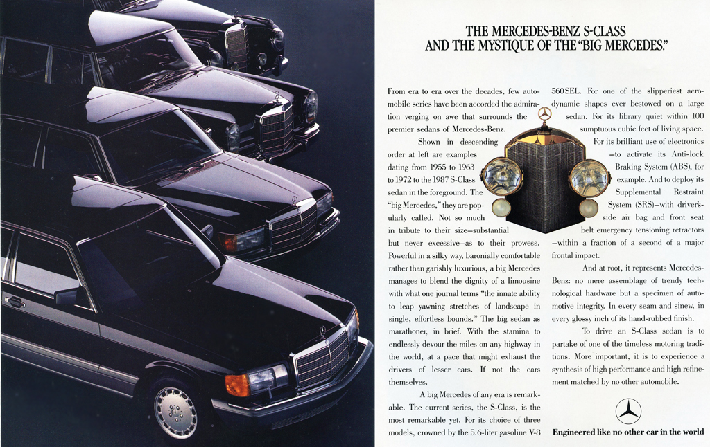 1987, mercedes, 300sdl, 420sel, 560sel