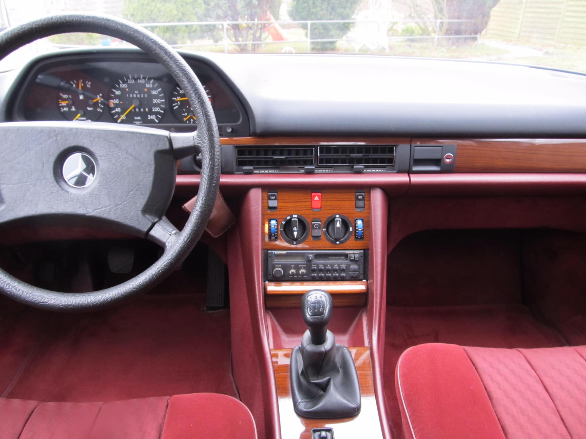 , Mercedes, 126, w126, 1980-91, 1980s, S-class, 260SE, manual, 1986, 1987, 1988, 1989, 1990, 1991