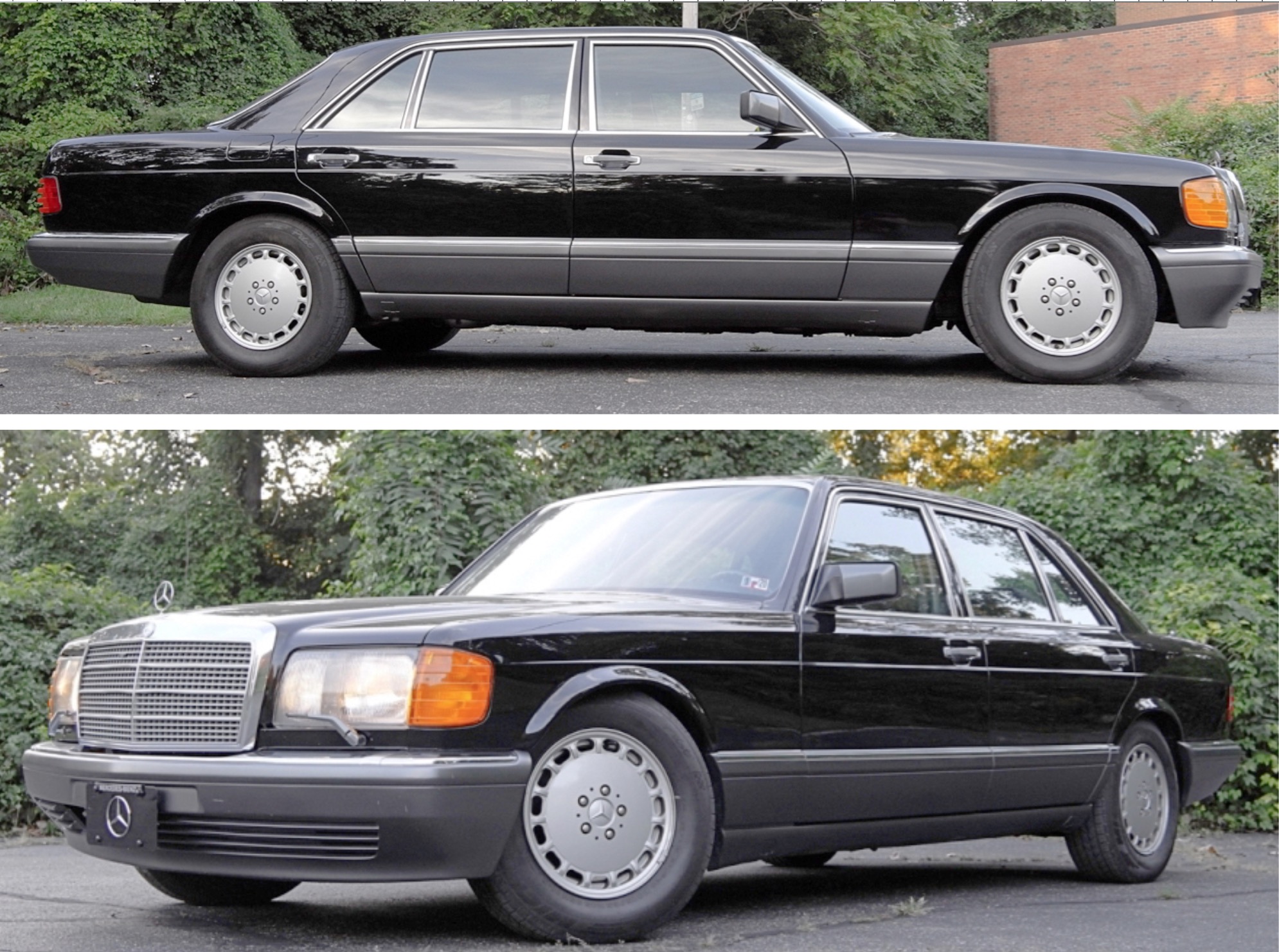 040, black, mercedes, w126, 126, 560sel, 1986, 1987, 1988, 1989, 1990, 1991, 1992