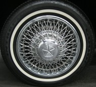 chrysler wire wheel cover