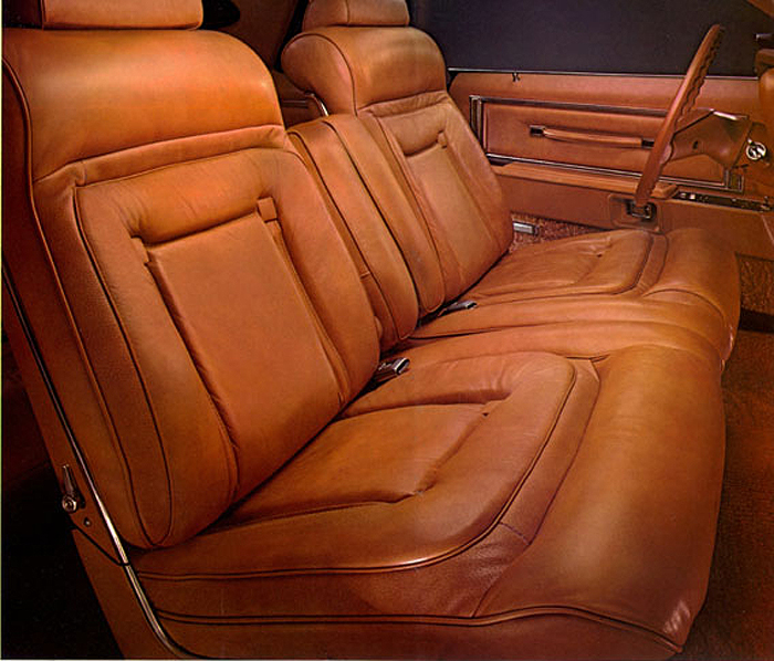 1977, Lincoln, Mark V, Bill Blass, interior