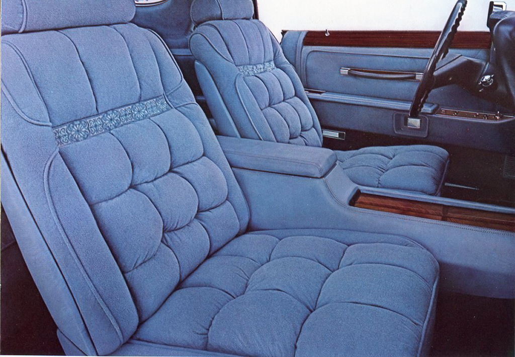 1978, Lincoln, Mark V, Diamond Jubilee, interior, blue