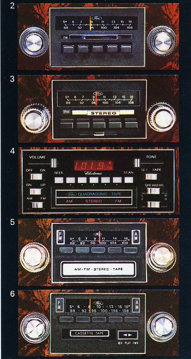 1979 Lincoln Mark V radio