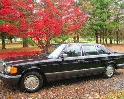 black 040 1991 Mercedes 560SEL