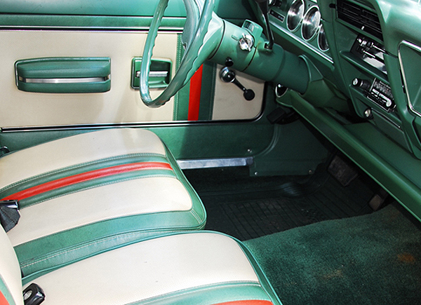 1972 AMC Hornet wagon Gucci interior.