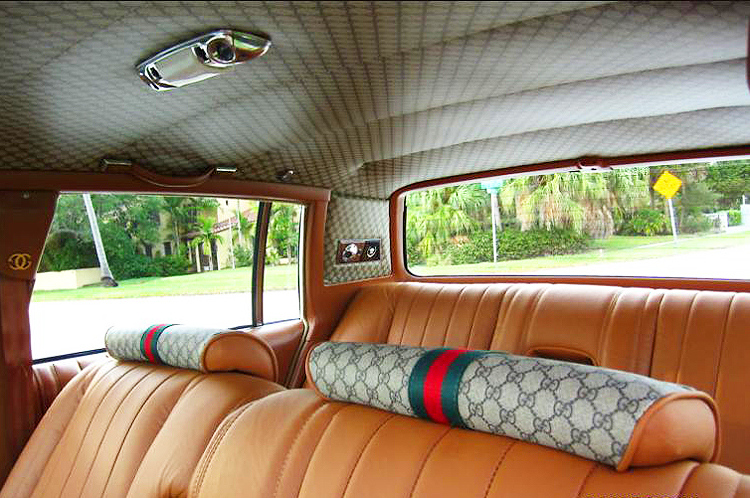 1979 Cadillac Seville Gucci edition interior