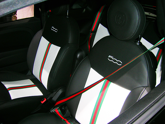 Fiat 500 Gucci Edition Interior