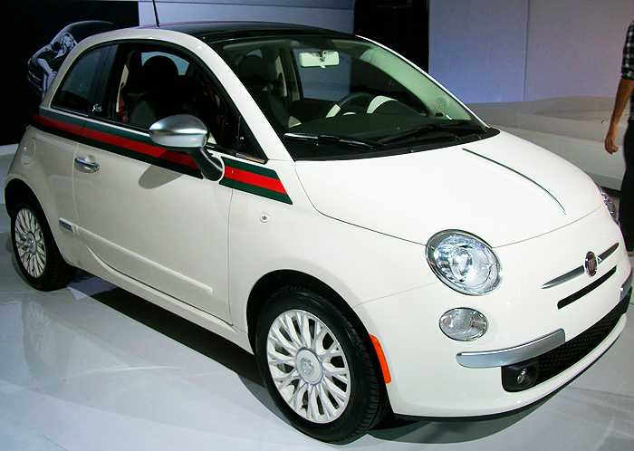 Fiat 500 Gucci Edition in white | CLASSIC CARS TODAY ONLINE