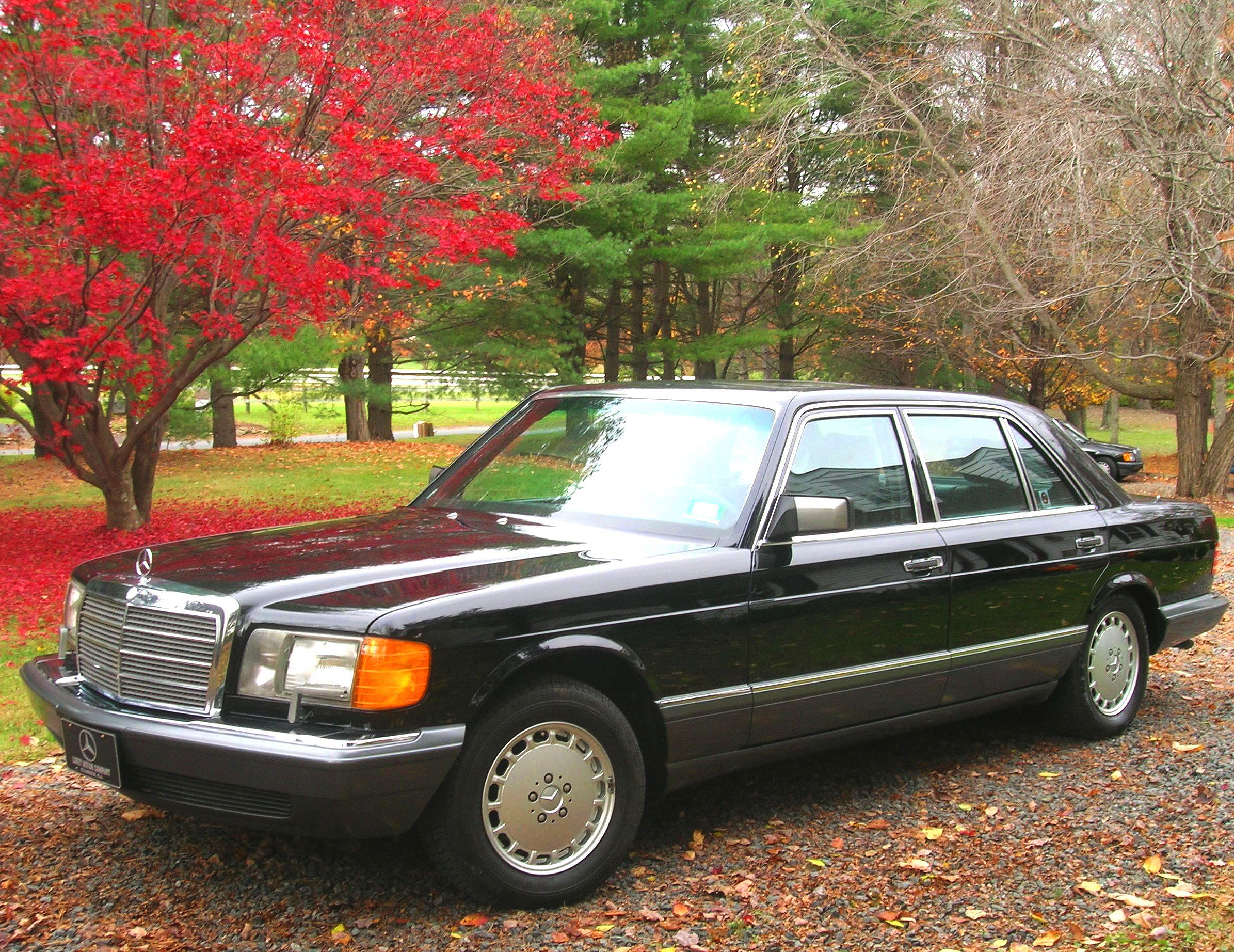 040, black, mercedes, 126, w126, 560SEL, 420SEL, 300SEL, 300SDL, 350SDL