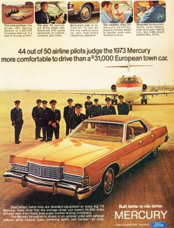 1973 Mercury Marquis ad