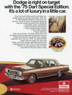 1975 dodge dart special edition