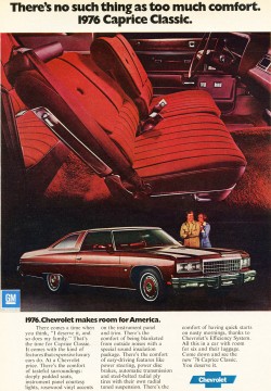 1976 chevrolet caprice ad