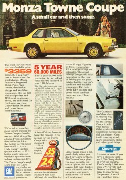 1976 chevrolet monza towne coupe