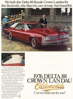 1976 oldsmobile crown landau